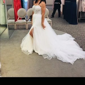David’s bridal wedding dress